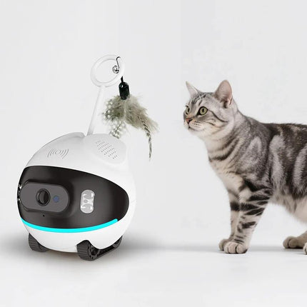 Rechargeable 2MP WiFi Pet Camera for Home Monitoring with Type-C Charging