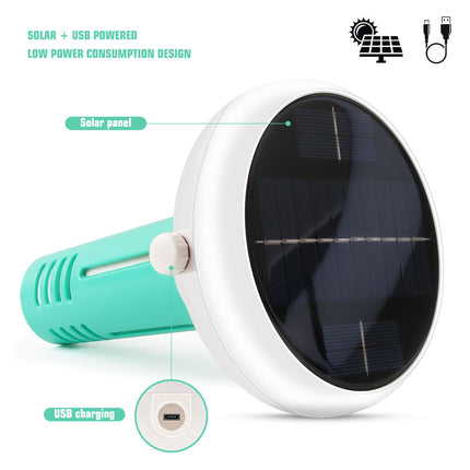 WiFi-Enabled Solar Water Quality Monitor with pH & Chlorine Detection for Pools, Aquariums and Spas