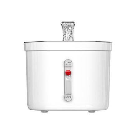 2L Stainless Steel Pet Water Fountain with Adjustable Silent Pump and Multi-Stage Purification