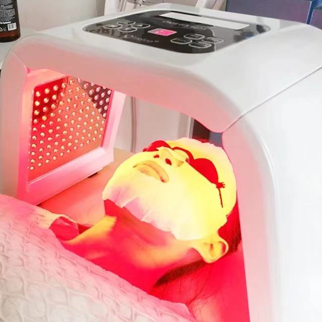 Portable 32W LED Photon Relaxation Device for Skin Rejuvenation – 7 Colour Light Modes for Face, Neck & Body