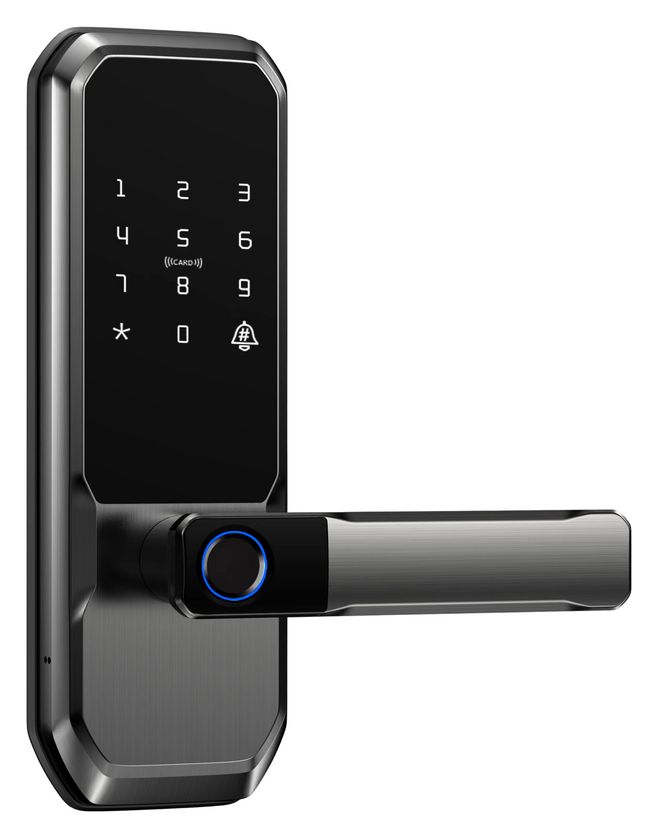 Wi-Fi Smart Deadbolt Door Lock with Fingerprint Scanner, App Control & 5 Unlock Methods