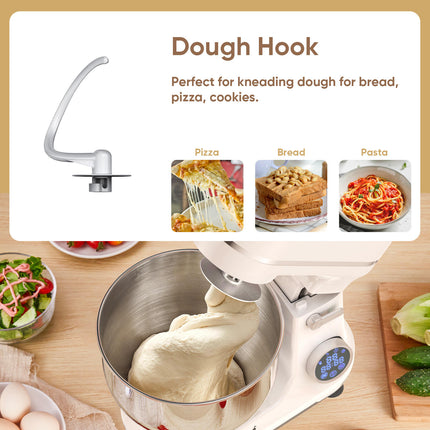 7L Stand Mixer with 1500W Power for Mixing, Beating and Kneading