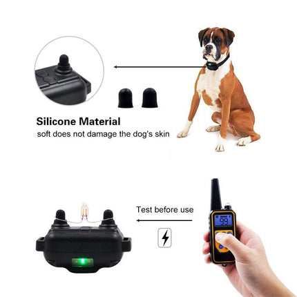 Smart Anti Bark Collar for Dogs with Humane Sound and Vibration Correction, Rechargeable Design