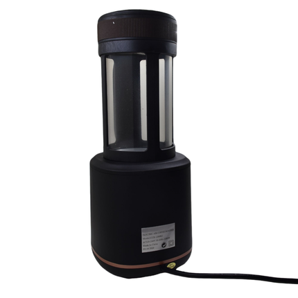 Portable Electric Coffee Bean Roaster 100g with Adjustable Time & Temperature Controls