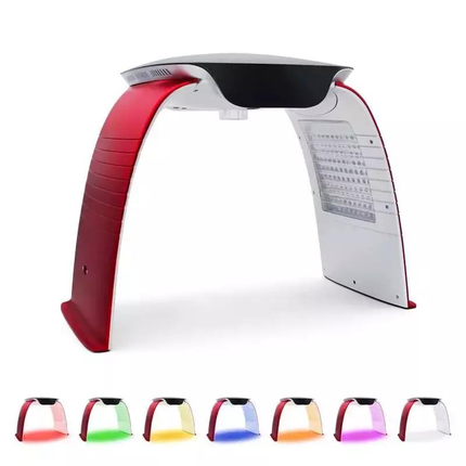 Advanced LED Facial Care Device with Cooling Mist for Deep Skin Refresh