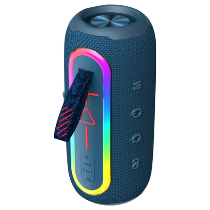 14W Portable Bluetooth Speaker with FM , USB & TF Playback, Hands-Free Calling, 1500mAh Battery