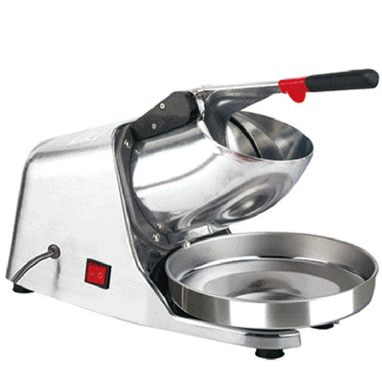 High-Speed Electric Ice Shaver Machine 300W, Solid Aluminum Build for Drinks & Food Prep