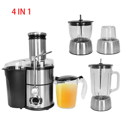 4-in-1 1000W Kitchen Juicer, Blender, Grinder & Meat Mincer Appliance