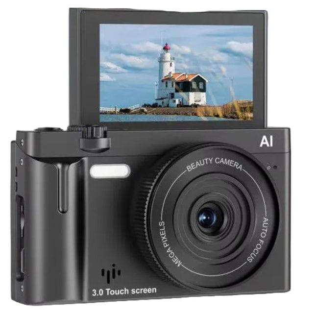 21MP Digital Camera with 1080P Video, 3.0" Touch Screen, WiFi and LED Fill Light