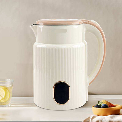 Portable 2L Electric Kettle 1500W Rapid Heating Tea & Coffee Maker