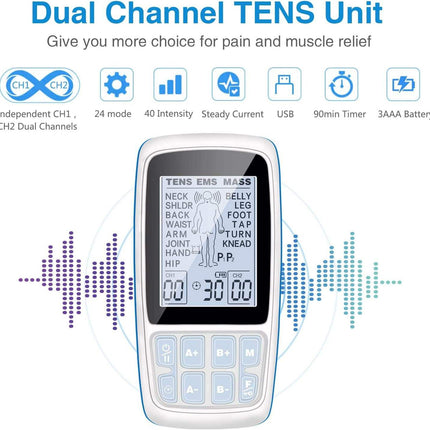 Portable Muscle Stimulator Machine for Targeted Comfort Relaxation & Recovery Support