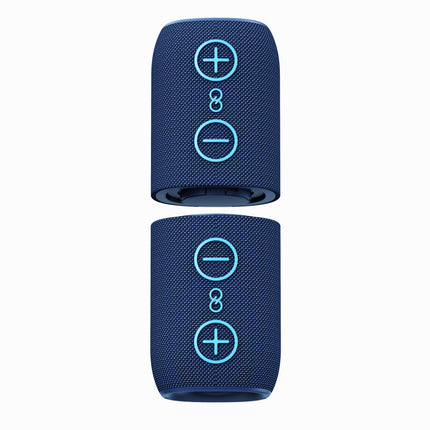 Portable 20W Bluetooth Speaker with Dual 57mm Drivers, TWS Pairing, USB TF AUX & Hands-Free Calls