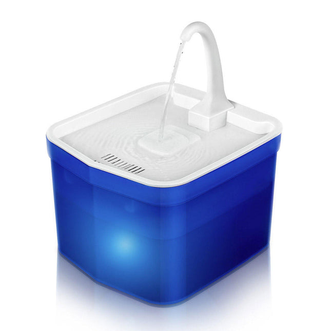 2L Automatic Pet Water Fountain with Adjustable Silent Pump and Multi-Stage Filtration