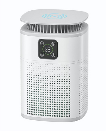 Air Purifier with 70m³/h CADR, 3 Fan Speeds & 2/4/8H Timer for Home Office Bedroom