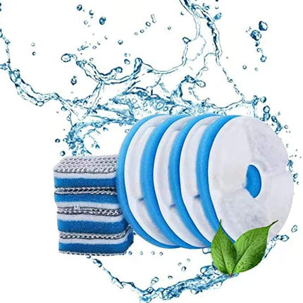 2L Pet Water Fountain with 304 Stainless Steel Dish and Multi-Stage Filtration