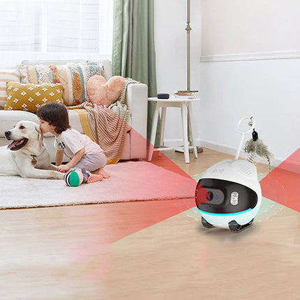 Rechargeable 2MP WiFi Pet Camera for Home Monitoring with Type-C Charging