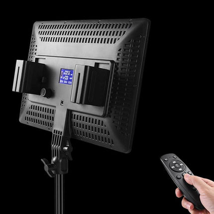 Professional LED Video Panel Light 38W 3650 Lumens Adjustable Brightness & Colour Temperature