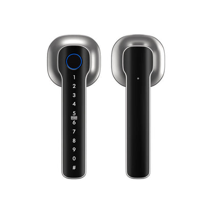Smart Fingerprint Door Handle Lock with Bluetooth, Passcode, IC Card & Key Access