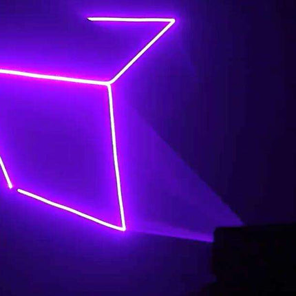 Smart RGB Animation Laser Light Projector with App Control for Events & Decorations – Black