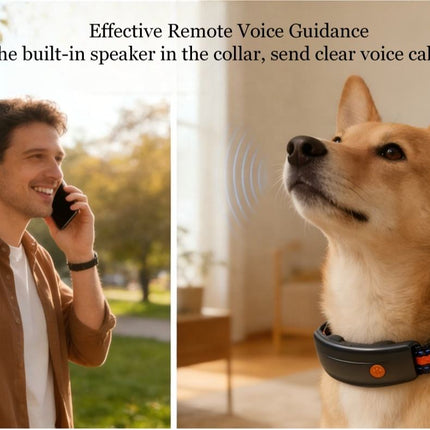 Waterproof Pet Health and Activity Tracker with 4G LTE, Electronic Fence and Live Monitoring