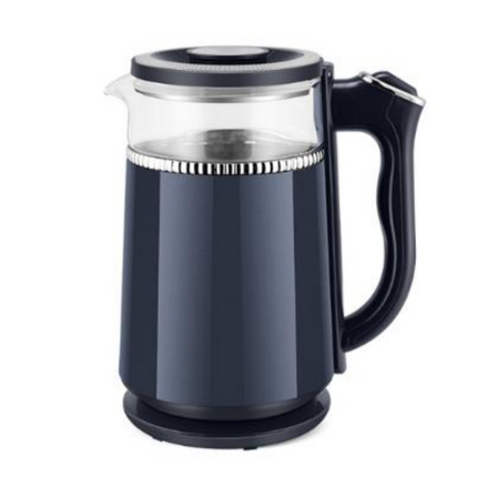 1500W 2.0L Fast Boil Cordless Electric Kettle Portable Dark Blue 220V