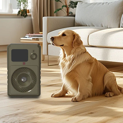 Portable Ultrasonic Bark Stopper Device with 50ft Range, Rechargeable Waterproof Dog Training Deterrent