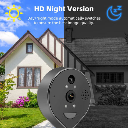 Cordless WiFi Video Doorbell with 4.3 Inch Screen, 3MP Camera, Two-Way Audio & 5000mAh Battery