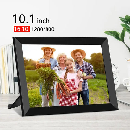 Smart 10” Internet-Connected Digital Alarm Clock with Weather Info & Wireless Time Update