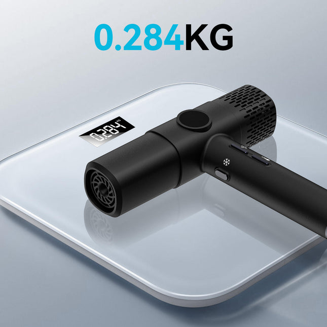 Professional Ultra-Fast Ionic Hair Dryer with Smart LCD Display, Cool Air Mode & Extra-Long Cord