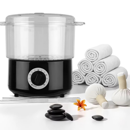 250ML Hot Towel Steamer with Timer High Temperature Spa Facial Towel Warmer for Salon Home Use