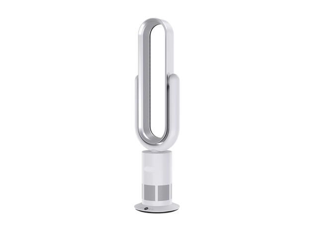 45W Tower Fan with 10 Speed Levels, 9-Hour Timer, 80° Oscillation & 360° Airflow