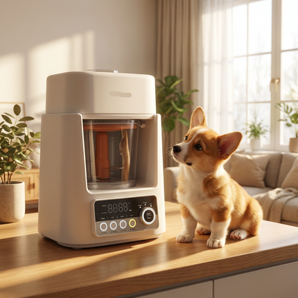 Automatic Pet Food Maker with Sous Vide Cooking and Large Capacity