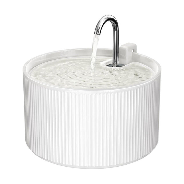 2.5L Ceramic Pet Water Fountain with Silent Adjustable Pump