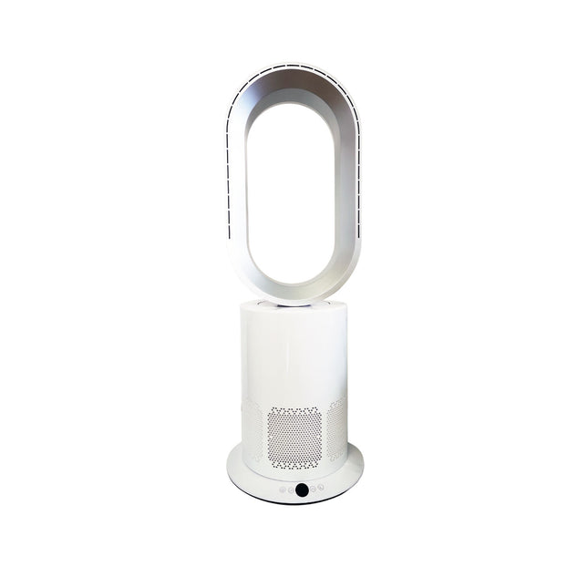 29" Bladeless Tower Fan with 10-Speed Airflow, 80° Oscillation & 1-9H Timer