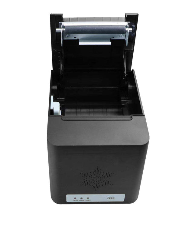80mm High-Speed Thermal POS Receipt Printer with WiFi & Bluetooth Connectivity