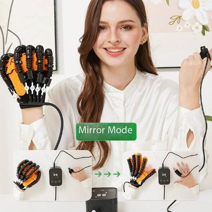 Portable Pneumatic Hand Relaxation Gloves for Hemiplegia & Stroke Recovery with Adjustable Pressure