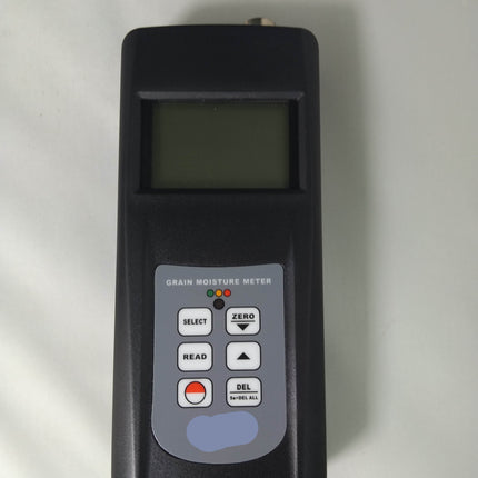 Handheld Grain Moisture Tester with 22 Crop Settings, 0–50% Detection Range, Battery Operated