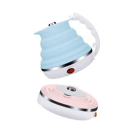 Portable Foldable Silicone Electric Travel Kettle with Constant Temperature & Auto Shut-Off