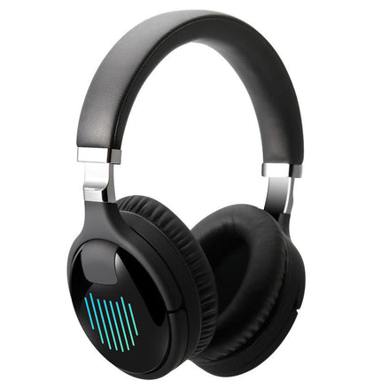 LED Silent Disco Headphones Wireless Bluetooth 5.1 with Transmitter Long Range Audio Set