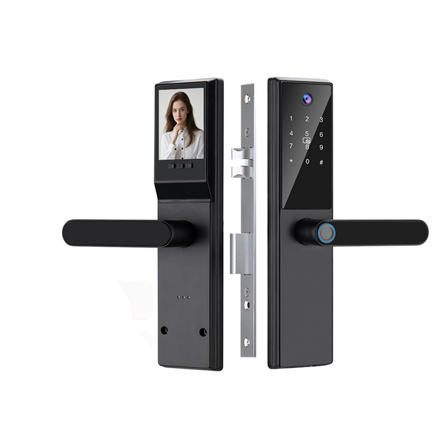 Digital Smart Door Lock with Fingerprint, WiFi App, PIN and Card Access
