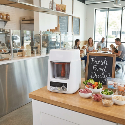 Automatic Pet Food Maker with Sous Vide Cooking and Large Capacity