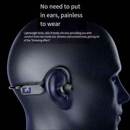 Waterproof Bone Conduction Swimming Headphones with Bluetooth and 8GB Storage