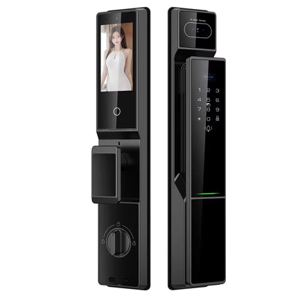 Smart WiFi Biometric Door Lock with 3D Face ID, Fingerprint & Camera