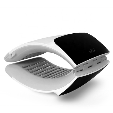 7 Color LED Face Light Relaxation Machine with Temperature Control 30 Minute Timer 96 Beads White