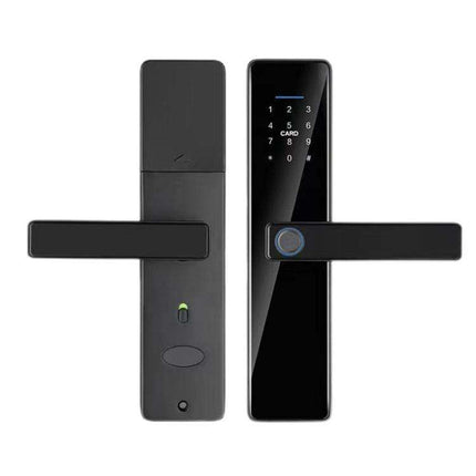Digital Smart Door Lock with Fingerprint Password Card Key and WiFi App Access