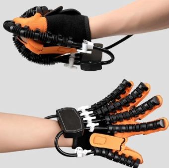 Adjustable Pneumatic Hand Relaxation Gloves with Automatic, Mirror & Confrontation Modes for Recovery support