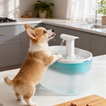 2.5L Portable Water Dispenser with 5V Silent Pump and Automatic Cycle