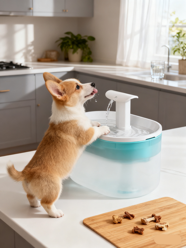 2.5L Portable Water Dispenser with 5V Silent Pump and Automatic Cycle