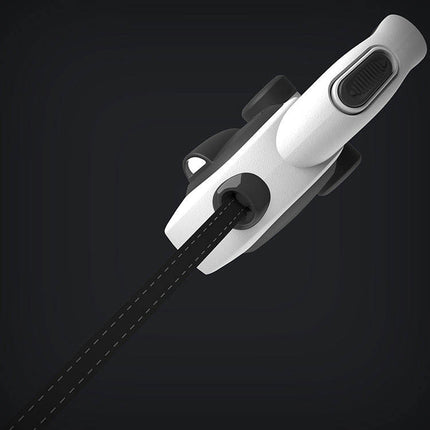 USB Rechargeable LED Pet Leash with 7 Hour Light Runtime for Safe Night Walks