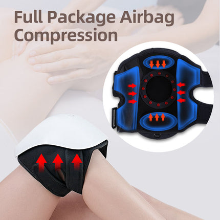 Smart Wireless Knee Relaxation Wrap with Heat Compression, Vibration Massage & Red Light Care